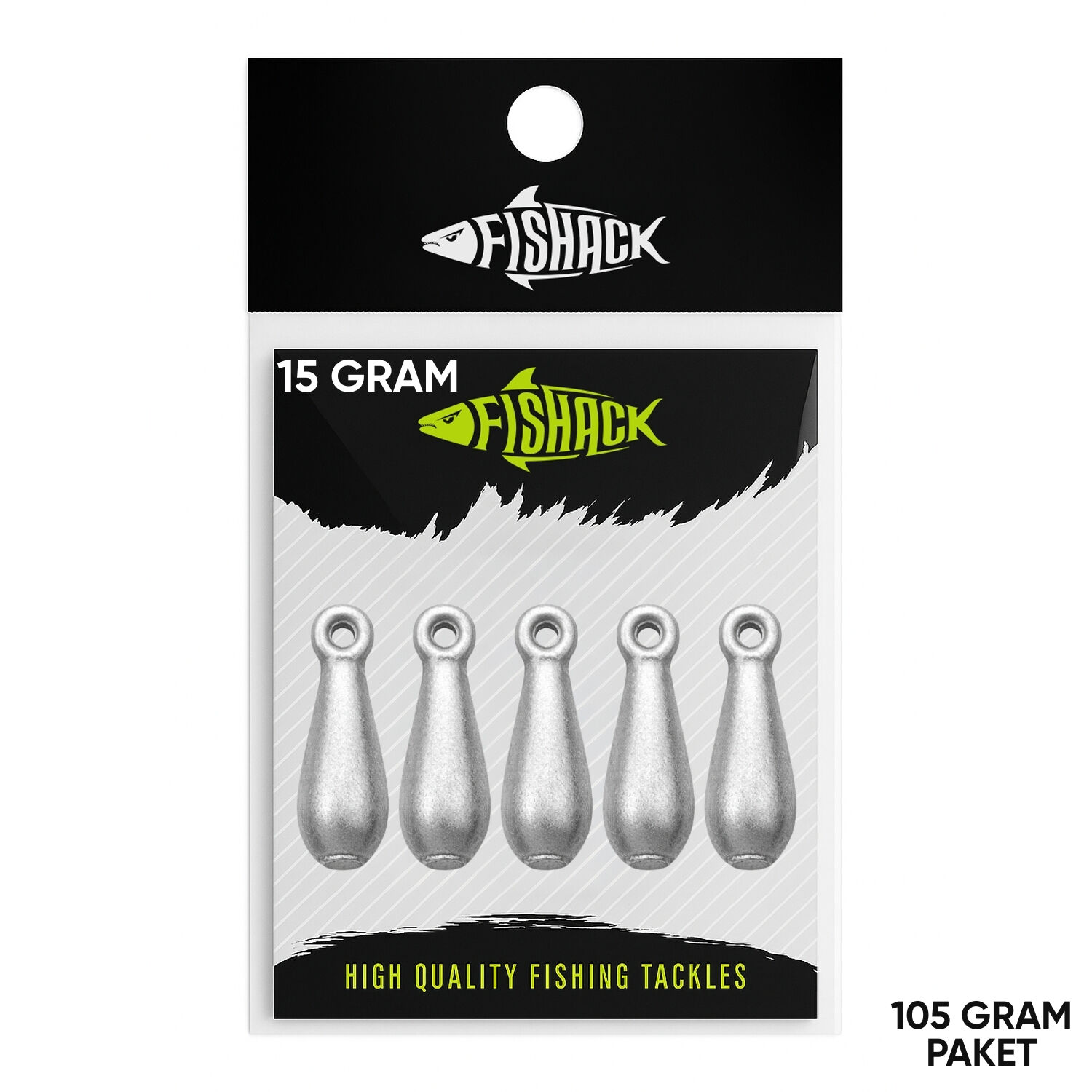 Armut Kurşun - Dip Olta Kurşunu - 15gr - (105gr Paket)