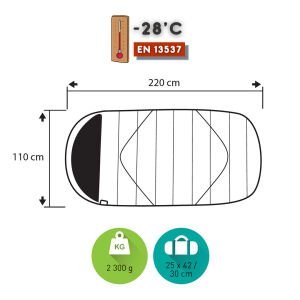 Trimm Divan -28'C XL Uyku Tulumu