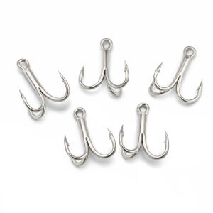 Üçlü İğne - Nikel Üçlü Kanca - Fishack 3210 - 5 Adet - No: 1/0
