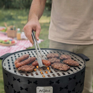 Taşınabilir Kömür Barbekü Mangal - Küçük - 33cm*13cm*52cm
