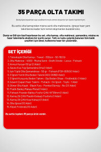 35 Parça Tam Takım Olta Seti - 300cm Kamış 50-150GR / 50'lik Makine (Red)
