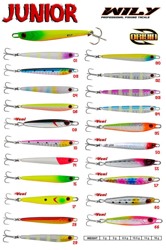 Wily Junior Jig 5 gr 3.5 cm