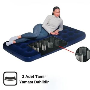 Madfox Tritech Luftbett Single Tek Kişilik Şişme Yatak