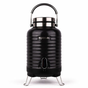 Çelik Family Termos - Igloo - Barrel - 5 lt - Siyah - 205865