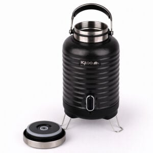 Çelik Family Termos - Igloo - Barrel - 5 lt - Siyah - 205865