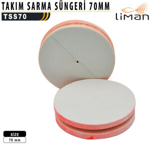 Liman Takım Sarma Süngeri 70 mm - 44 adetli
