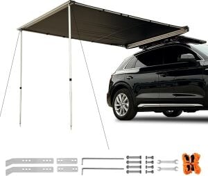 Araç Üstü Yan Tente - Geniş 2.5 metre