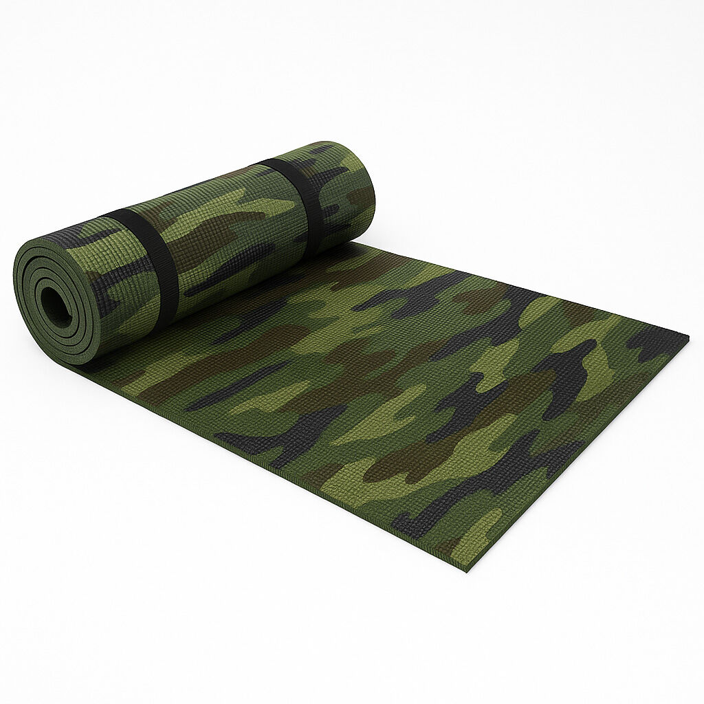Kamp Matı -  Argeus - 10mm Foam Mat - Kamuflaj - (60*190 cm)