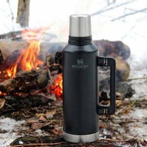 Stanley Klasik Vakumlu Çelik Termos 1.4 Lt Siyah