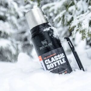 Stanley Klasik Vakumlu Çelik Termos 1 Lt Siyah