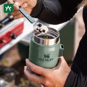 Classic Legendary Kaşıklı Yemek Termosu Siyah | 0.4L