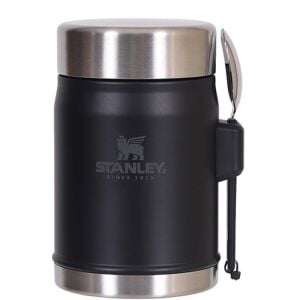 Classic Legendary Kaşıklı Yemek Termosu Siyah | 0.4L