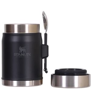 Classic Legendary Kaşıklı Yemek Termosu Siyah | 0.4L