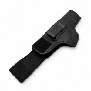 Savage Cırtlı Maşalı Napa Deri Tabanca Kılıfı SAR9 Mete - Siyah
