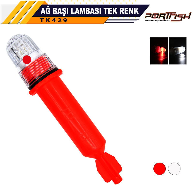 Portfish Ağ Başı Lambası Tek Renkli