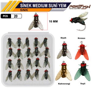 Portfish Sinek Medium Suni Yem  20 Adetli