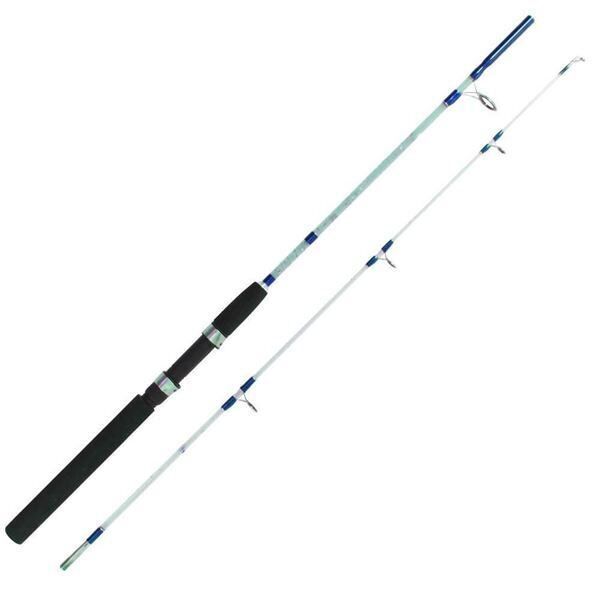 İki Parça Dolgu Olta Kamışı - Pacific - Mavi - 180cm 20/40 gr