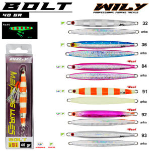 Wily Bolt Jig 40 gr