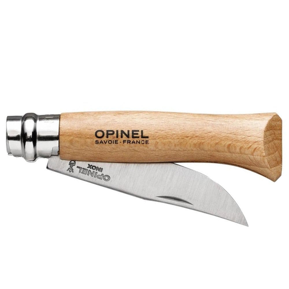 Opinel Inox No 8 Gürgen Saplı Paslanmaz Çelik Çakı