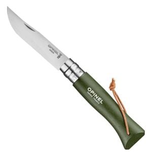 Opinel Inox No 8 Gürgen Saplı Paslanmaz Çelik Çakı