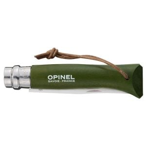 Opinel Inox No 8 Gürgen Saplı Paslanmaz Çelik Çakı