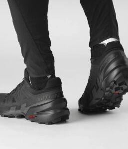 Salomon Speedcross 6 Erkek Koşu Ayakkabısı - Black/Black/Phantom