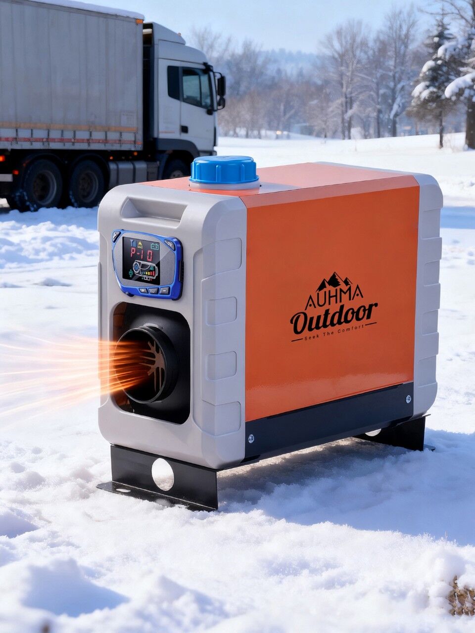 Auhma 5kw 12V/24V Dijital Ekranlı Webasto Tip Dizel Isıtıcı
