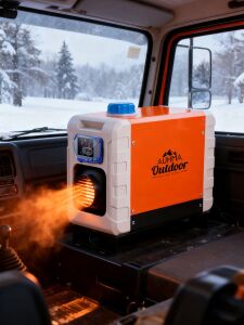 Auhma 5kw 12V/24V Dijital Ekranlı Webasto Tip Dizel Isıtıcı