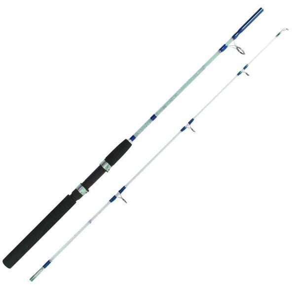 İki Parça Dolgu Olta Kamışı - Pacific - Mavi - 270cm 20/40 gr