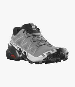 Salomon Speedcross 6 Erkek Koşu Ayakkabısı - Quiet Shade/Black/Pearl Blue