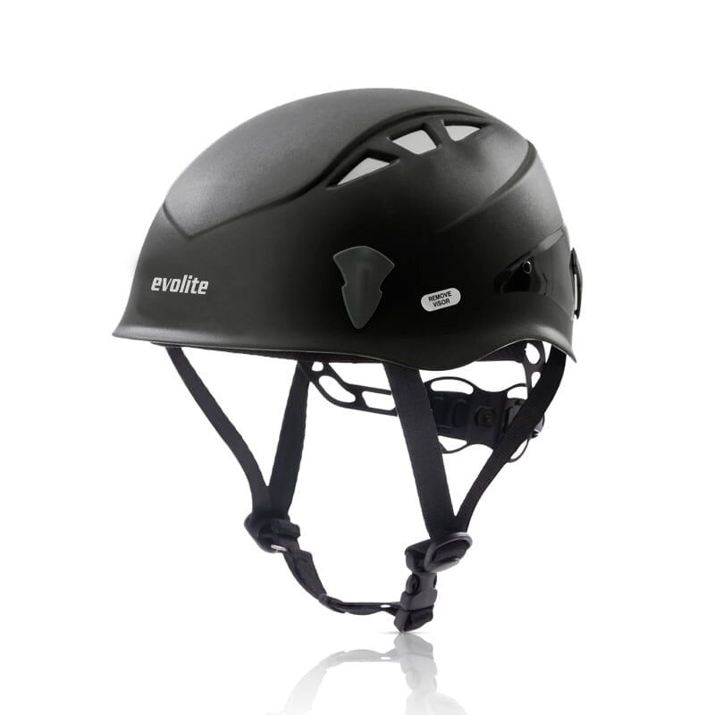 Evolite Vertical Dağcı Kaskı - Siyah - CE  EN 12492
