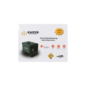 KAİZER 5Kw Çanta Tipi Dizel Isıtıcı 12V-24V-220V