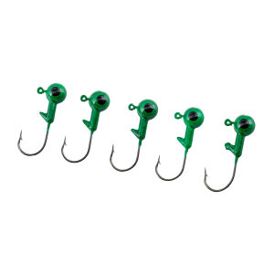 Jighead - Zoka - Kurşunlu Olta İğnesi - (XH-A 02) - Yeşil - 21 Gr