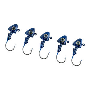 Jighead - Zoka - Kurşunlu Olta İğnesi - (XH-A 07) - Mavi - 8 Gr
