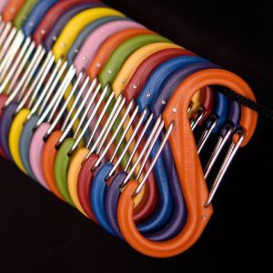 Nite-ize S-Biner Plastik Size 0 2Pack Siate