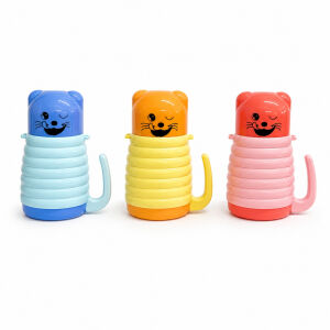 Çocuk Çelik Matara - Emojili - 350 ml - Sarı - 200339