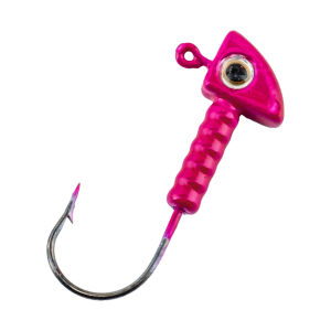 Jighead - Zoka - Kurşunlu Olta İğnesi - (XH-A 06) - Pembe - 7 Gr - 10 Adet