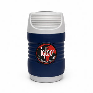 Cam Yemek Termosu - Isı Yalıtımlı - Igloo - 600 ml - Gri/Lacivert - 200385