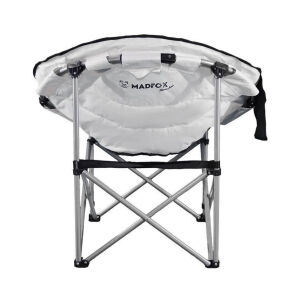 Katlanır Kamp Piknik Sandalyesi - Madfox Moonchair Deluxe - Siyah/Gri - 547212