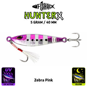 3'lü Metal Jig Yem Seti - Fishack Hunterx - 5g 40mm