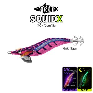 Kalamar Zokası - Fishack SquidX - Glow Body - #3.0 18g 120mm