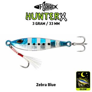 Metal Jig Yem - Fishack Hunterx - 3g 33mm - Micro Jig