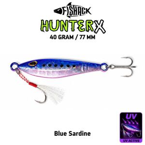 Metal Jig Yem - Fishack Hunterx - 40g 77mm