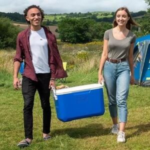 Soğutucu Buzluk Set - Coleman - 3-Piece Cooler Combo 48 QT - 45.4 lt - Mavi