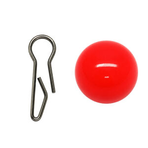 Mafsallı Kurşun - Hareketli İğne Kurşunu - UV Turuncu - 5'li Paket - 3 Gram