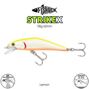 Maket Balık - Fishack StrikeX - Sinking - 3D Hologram Paint - 7,8g 62mm