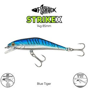 Maket Balık - Fishack StrikeX - Sinking - 3D Hologram Paint - 14g 85mm