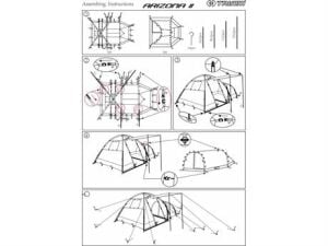 Trimm Arizona II 4 Kişilik Çadır