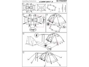 Trimm Comfort II 4 Kişilik Çadır