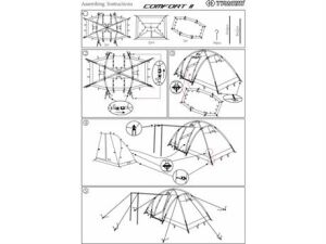 Trimm Comfort II 4 Kişilik Çadır